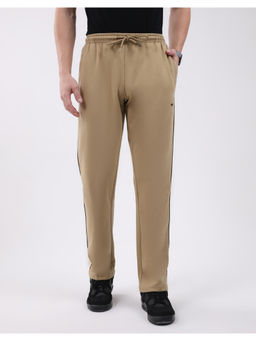 Monte Carlo - Men Khaki Regular Fit Lower Trackpant