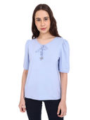 Blue color option, Sold out, Currently selected