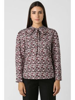 Van Heusen - Women Polyester Floral Regular Fit Multi-Color Top