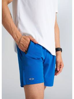 STRCH - Nylon Men Athletic Blue Shorts