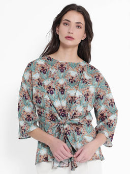 RAREISM - Women Talisco Printed Multi-Color Top