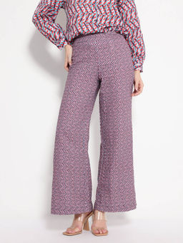 RAREISM - Women Juin Printed Multi-Color Trouser