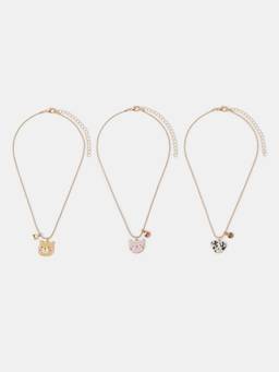 Accessorize London - Girls Bff Pet Club Necklaces (Pack of 3)