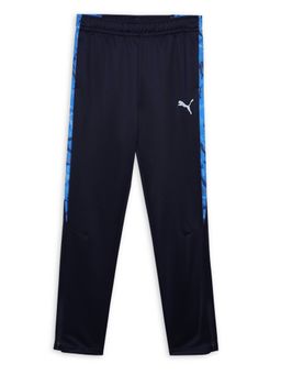 Puma - Active Sports Poly Boys Blue Knitted Track Pant