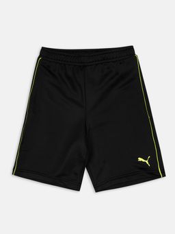Puma - Kids Solid Ii Boys Black Knitted Shorts