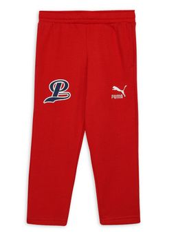 Puma - Hardy Sandhu Boys Red Knitted Track Pant