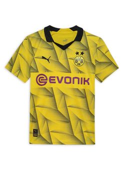 Puma - Bvb 3Rd Jersey Replica Boys Yellow Football T-Shirt