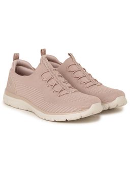 SKECHERS - Brown Mesh Rubber Women Running Shoes