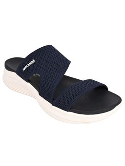 SKECHERS - Navy Blue Mesh Rubber Women Sandals