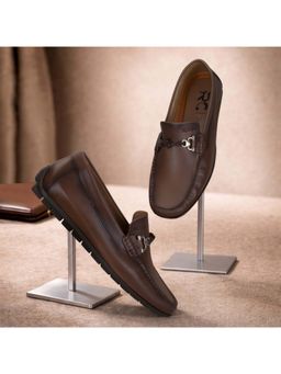 Ruosh - Tan Leather Tpr Men Loafers