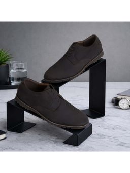 Ruosh - Brown Suede Eva Men Derbies