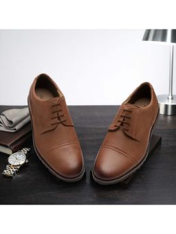 Ruosh - Tan Leather Eva Men Derbies
