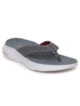 SKECHERS - Grey Mesh Rubber Men Sandals