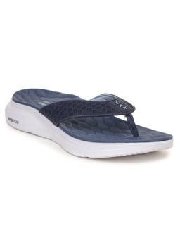 SKECHERS - Navy Blue Mesh Rubber Men Sandals