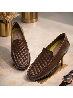 Florsheim - Tan Leather Rubber Men Loafers