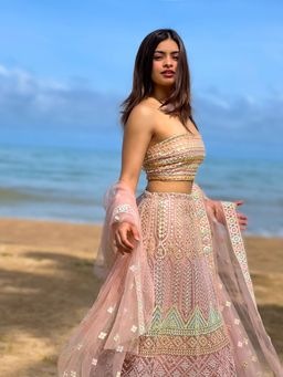 RAISHAA - Multi-Color The Bridesmaid Lehenga with Blouse (Set of 2)