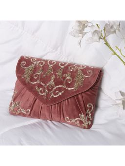 Peora - Clutch Purses for Women Wedding Handmade Evening Party Bridal Clutch - C85Pk
