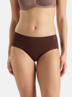 Jockey - 1802 High Coverage Micro Modal Elastane Hipster Brown