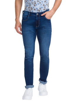Parx - Skinny Self Design Dark Blue