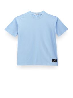 Calvin Klein - Boys Solid Regular Fit Cotton T Shirt