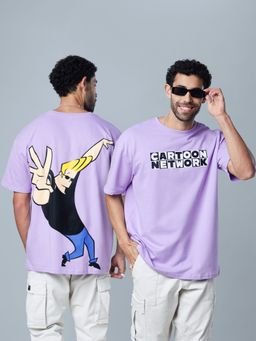 The Souled Store - Johnny Bravo Mr Handsome Oversized T-Shirt for Men