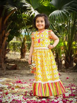 Lil Drama - Girls Ghaghra with Choli (Set of 2)