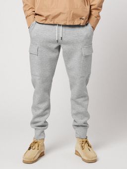 American Eagle - Men Grey Solid Cargo Pocket Joggers