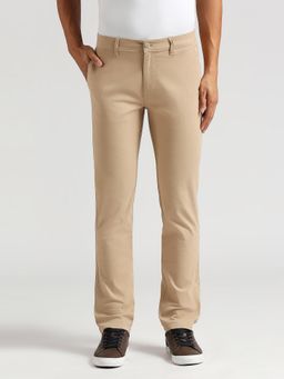 Pepe Jeans - Cream Mid Waist Cash Fit Chinos