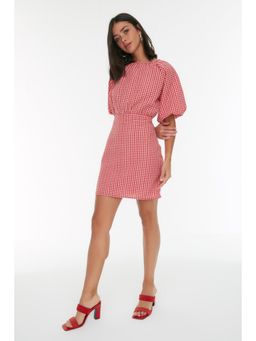 Trendyol - Women's Skinny Red Mini Dresses