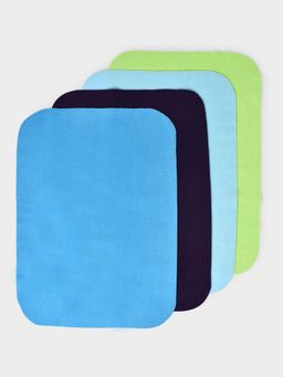 Mi Arcus - Solid Multicolor Mattress Protector with TPU Lamination for 0-24 M Pack of 4