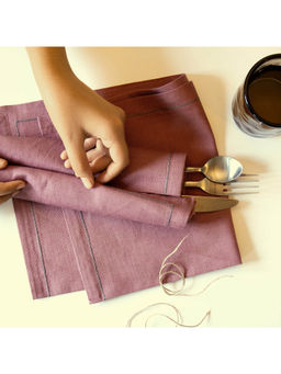 Ellementry - Blush Linen Napkin (Set of 6)