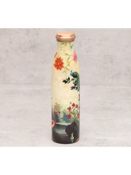 India Circus by Krsnaa Mehta - Beige River Bank Silvassa Copper Bottle