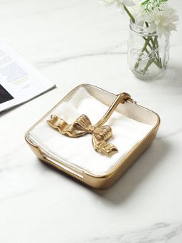 De Maison Decor - Avelion Gold Pearl Tissue Holder