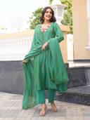 Green color option, Currently selected
