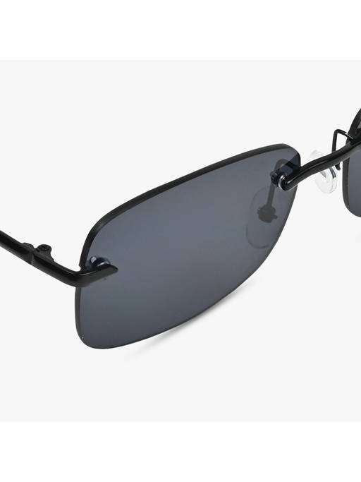 Buy Aldo Black Lens Black Frame Rectangle Shape Sunglasses  display picture 2