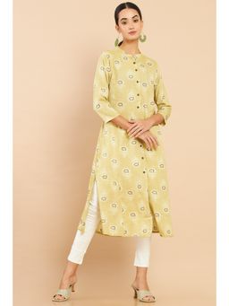 Soch - Women Green Floral Kurta