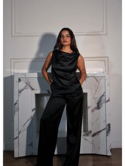 Make believe by Ritika - Addison Black Cowl Top