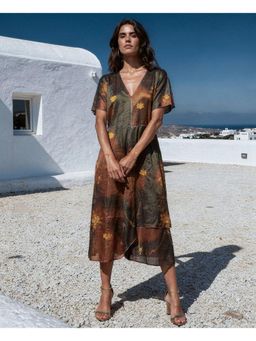 DaKauz - Lurex Coated Dress