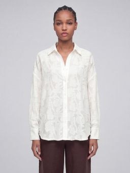 DaKauz - White Bloom Shirt