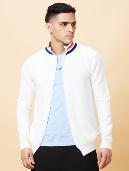 Being Human - Garments Men's High Neck White Jacket