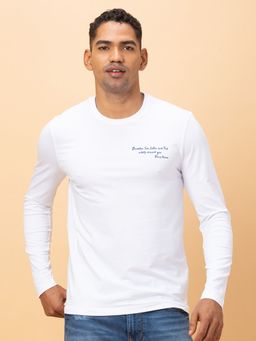 Being Human - Garments Men's Crew Neck White T-Shirt