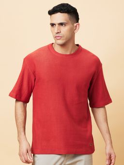 Being Human - Garments Men's Crew Neck Rust T-Shirt