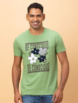Being Human - Garments Men's Crew Neck Fern Green T-Shirt