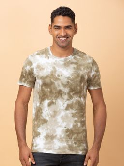 Being Human - Garments Men's Crew Neck Olive T-Shirt