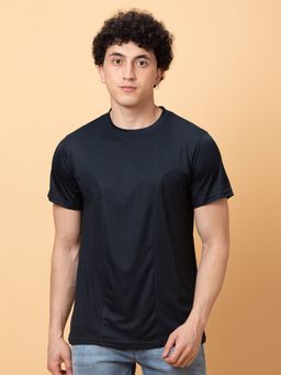 Being Human - Garments Men's Crew Neck Navy Blue T-Shirt