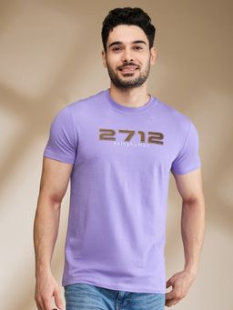 Being Human - Garments Men's Crew Neck Purple T-Shirt