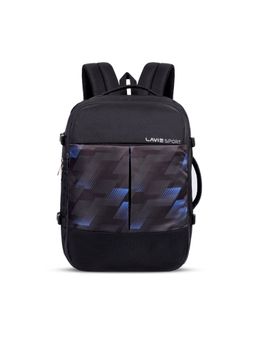 Lavie Sport - Quest30 2C Backpack 30L Laptop Compartment For Men And Women-Black-Blue (Large)
