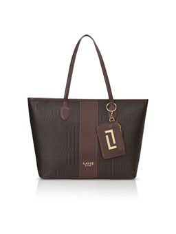 Lavie Luxe - Women's Monogram Sherry X-Large Pro Tote Bag-Choco (XL)