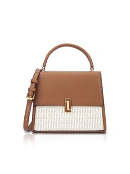 Lavie Luxe - Women's Monogram Merci Sling Bag-Off White (Medium)