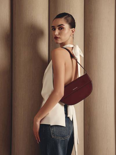 Wine Faith Shoulder Bag (Medium)